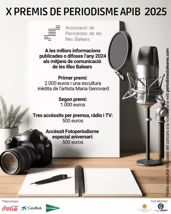 Cartel X Premios APIB