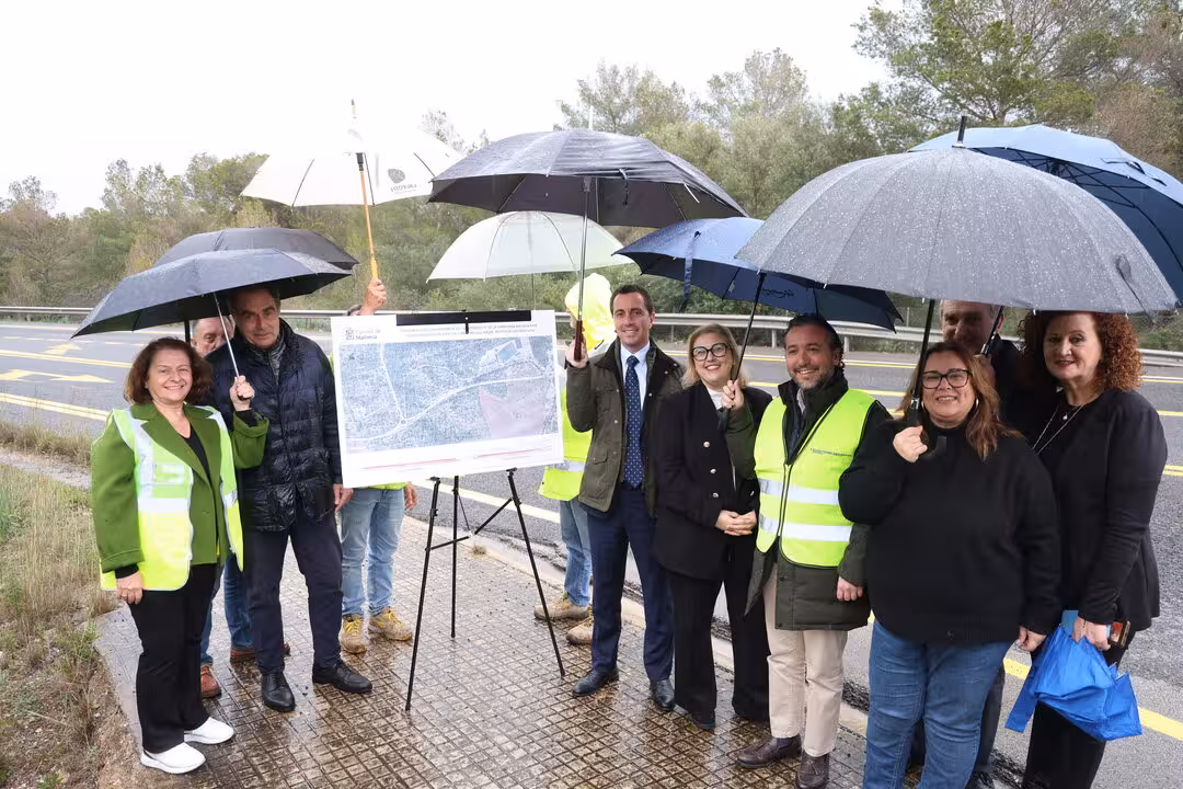 2025-03-14 Inici d'obres de l'accés a la urbanització de Son Verí 1