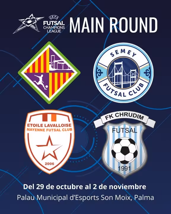 Rivales del Palma Futsal en la Champions
