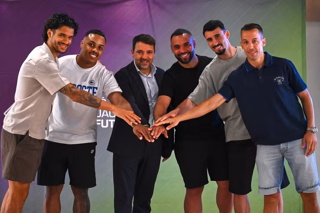 El Illes Balears Palma Futsal presenta a Lucão, Lin, Alisson, Deivão y Dennis.
