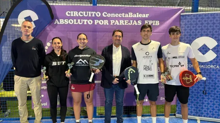 Ganadores XIII Torneo COPE Indoor de P&aacute;del