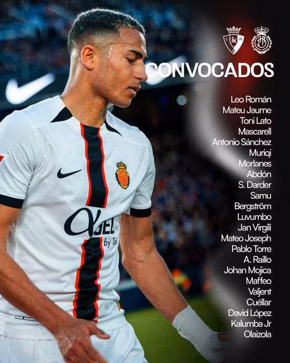 Convocatoria RCD Mallorca