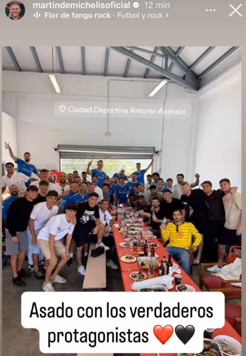 Comida Mart&iacute;n Demichelis