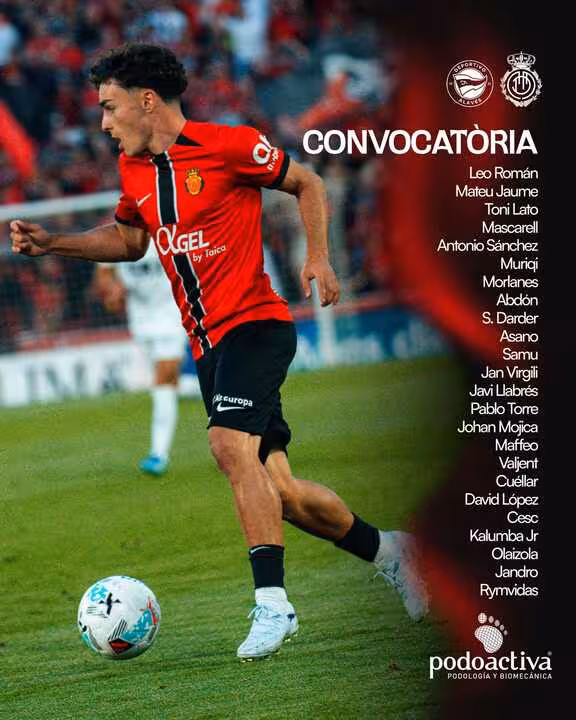 Convocatoria RCD Mallorca