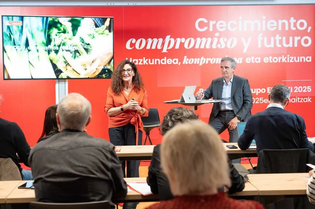 EROSKI_Rosa Carabel, CEO EROSKI & Josu Mugarra, CFO EROSKI