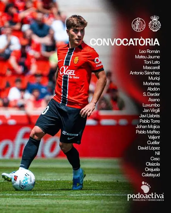 Convocatoria RCD Mallorca