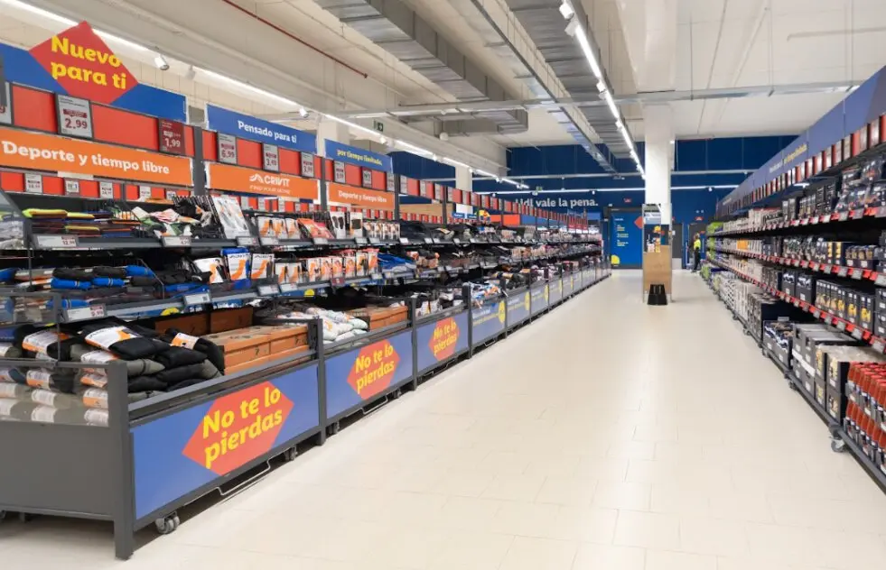 Sección Bazar de Lidl