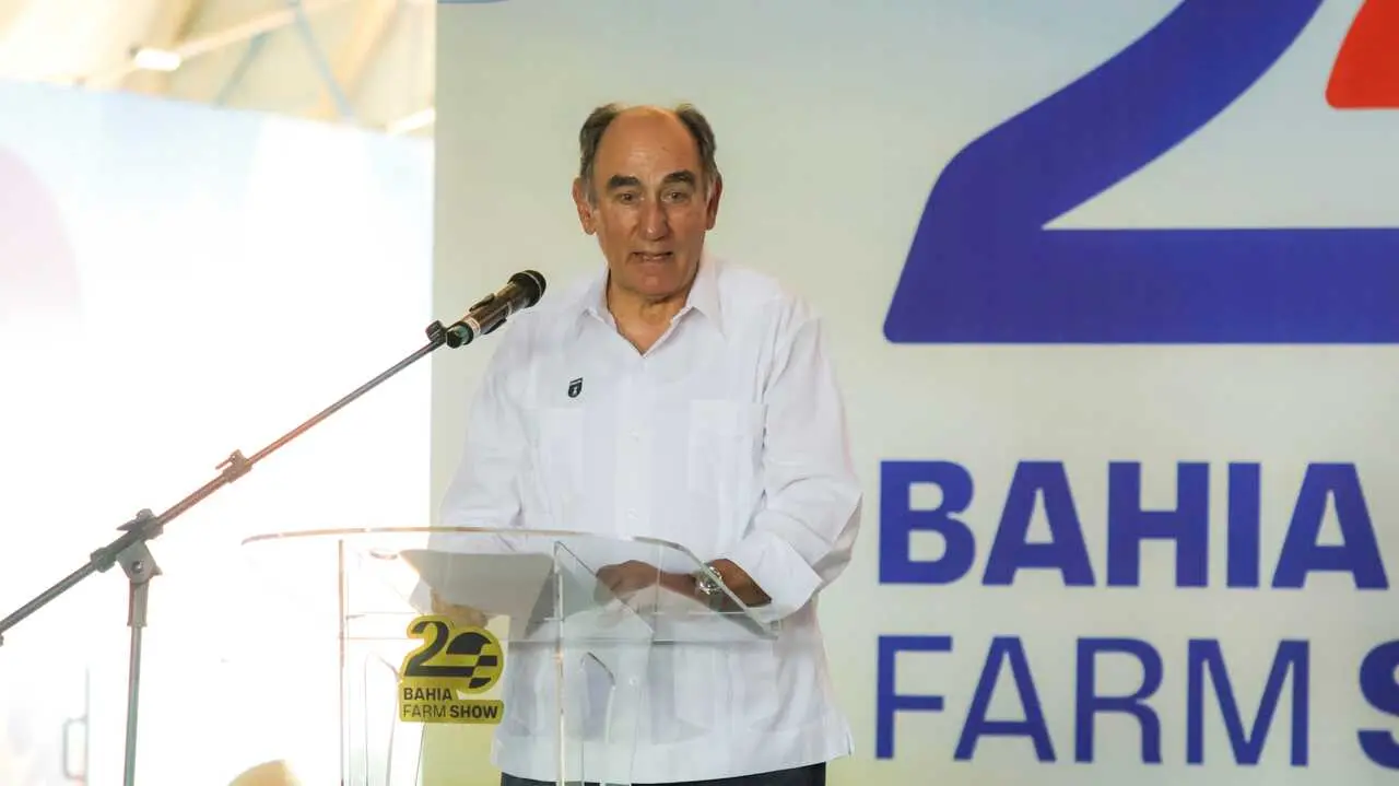 el presidente de Iberdrola durante su discurso