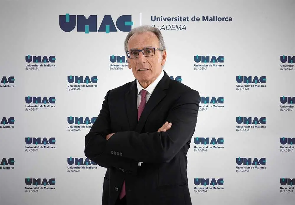 Pere Riutord, rector de la Universitat de Mallorca