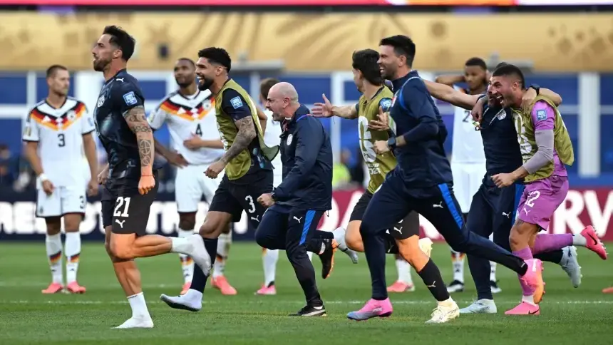 Paraguay gana a Alemania