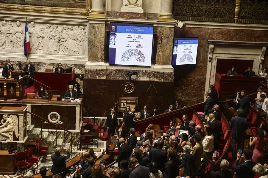 Asamblea Nacional de Par&iacute;s, Francia.