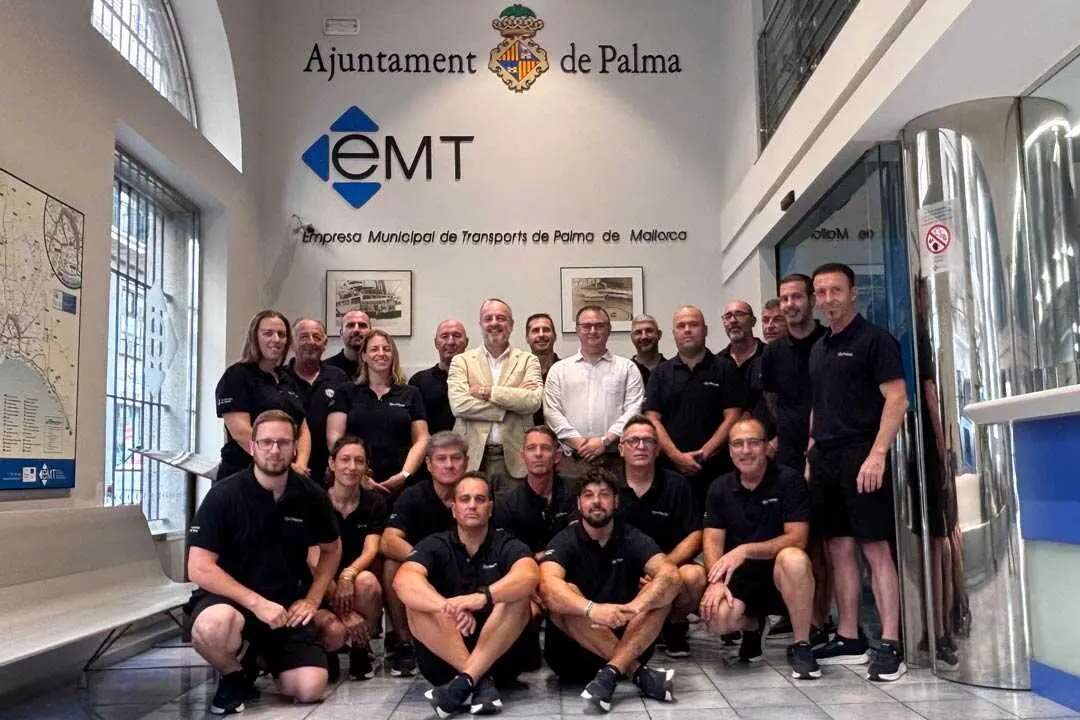 Nuevos conductores de la EMT de Palma.