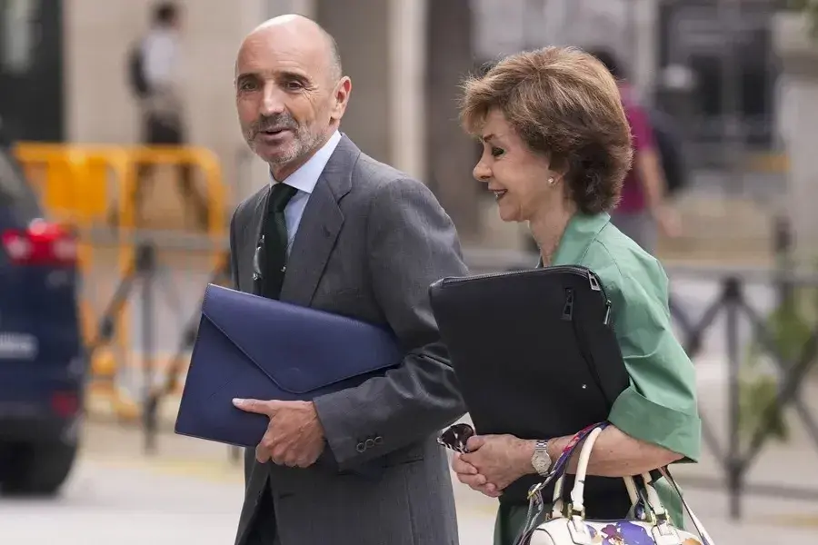 Julio Mart&iacute;nez Mart&iacute;nez, a su llegada a la Audiencia Nacional.
