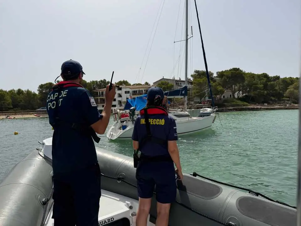 Jornada de vigilancia e inspecci&oacute;n de la actividad n&aacute;utica en Portocolom