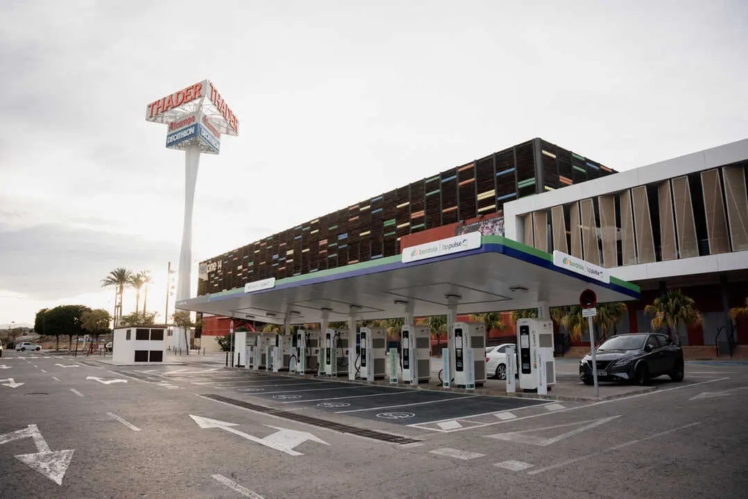 Electrolinera de Iberdrola bp pulse