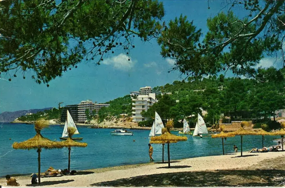 Fotograf&iacute;a hist&oacute;rica de Santa Ponsa.