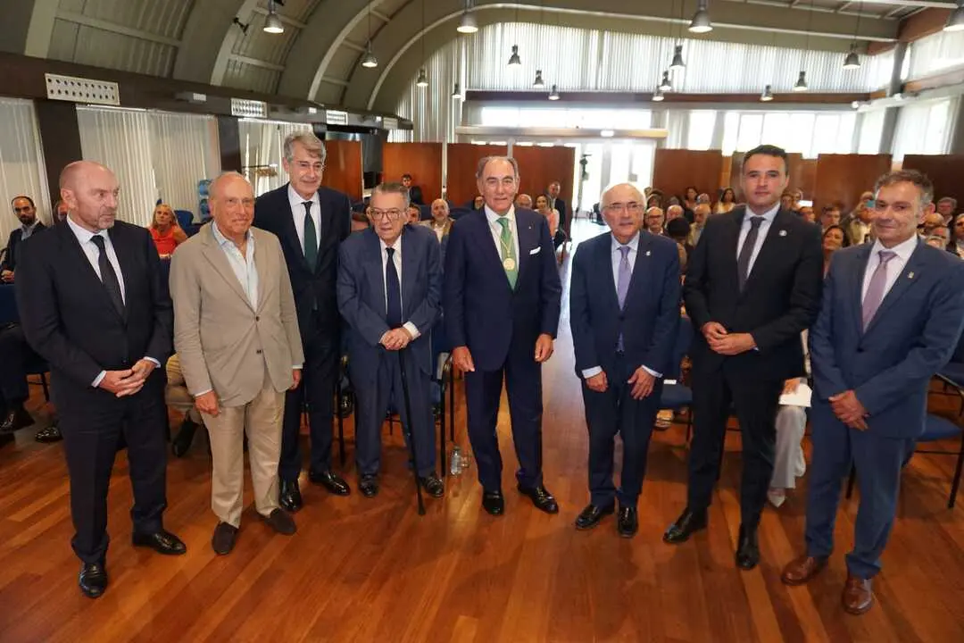 Ignacio Gal&aacute;n, presidente de Iberdrola, recibe la Medalla de Oro de los Cursos de la Granda