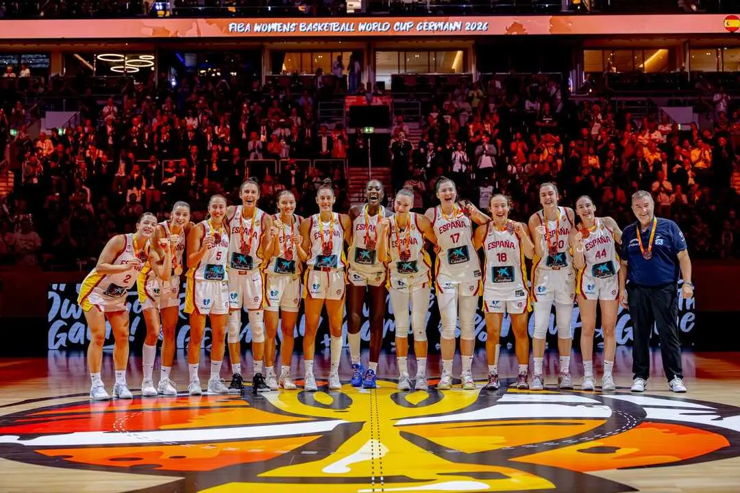Espa&ntilde;a medalla de bronce