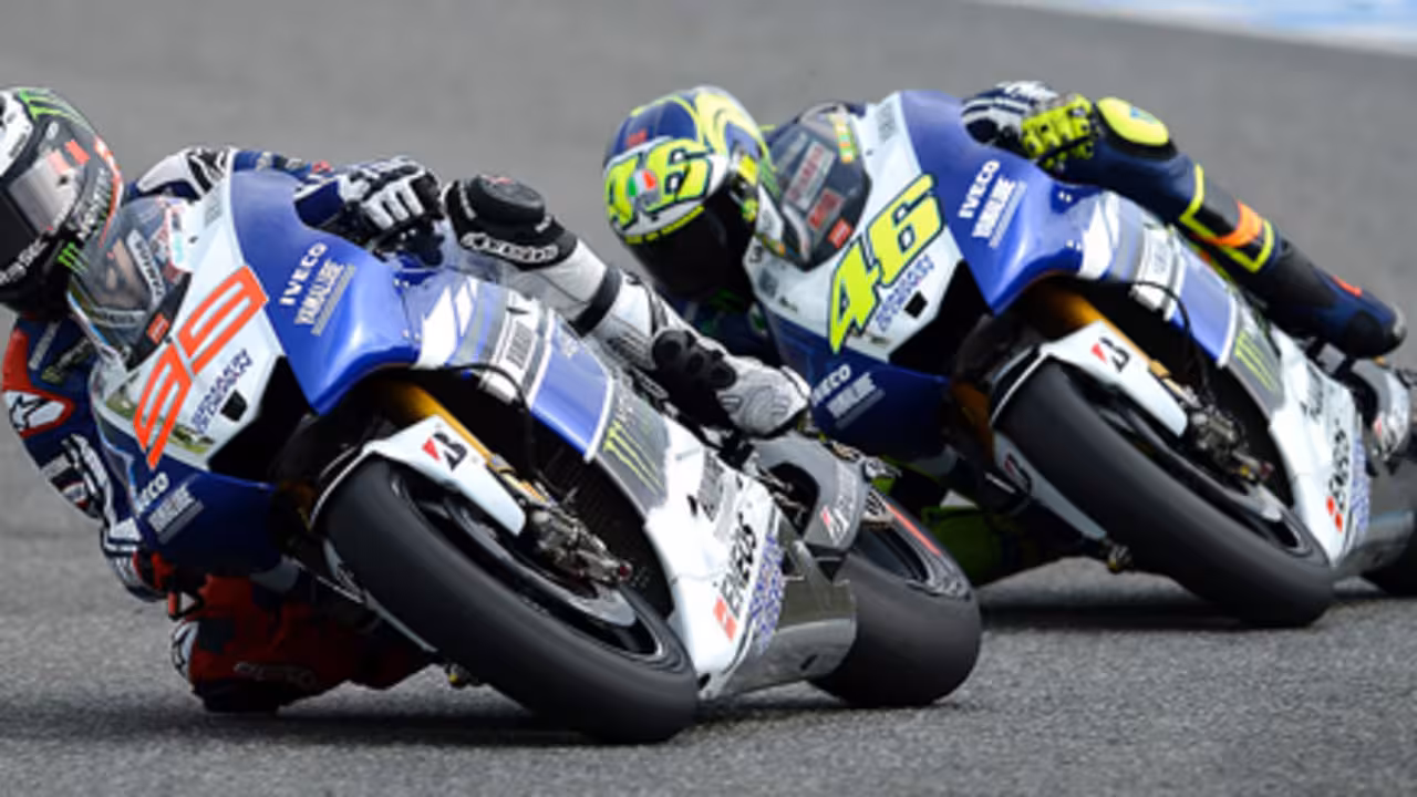 Lorenzo con Rossi
