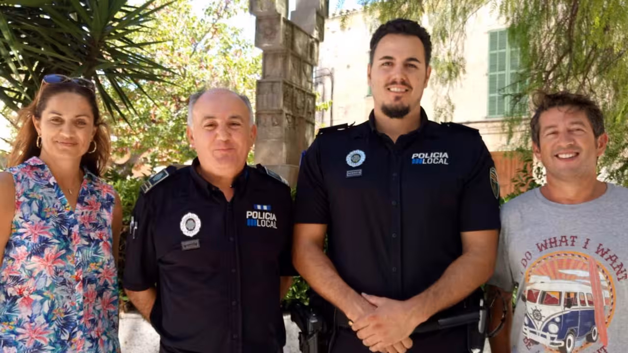 Margalida Forteza,  Miquel Serra, Francisco José Cueto Osuna i  José Juan Aguiló.