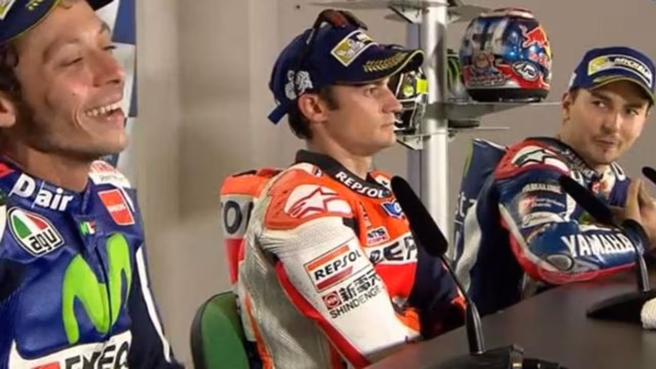 valentino rossi Jorge lorenzo bronca