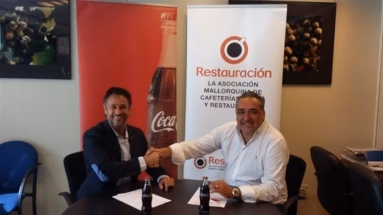Coca-cola y Restauración Mallorca acuerdan un convenio