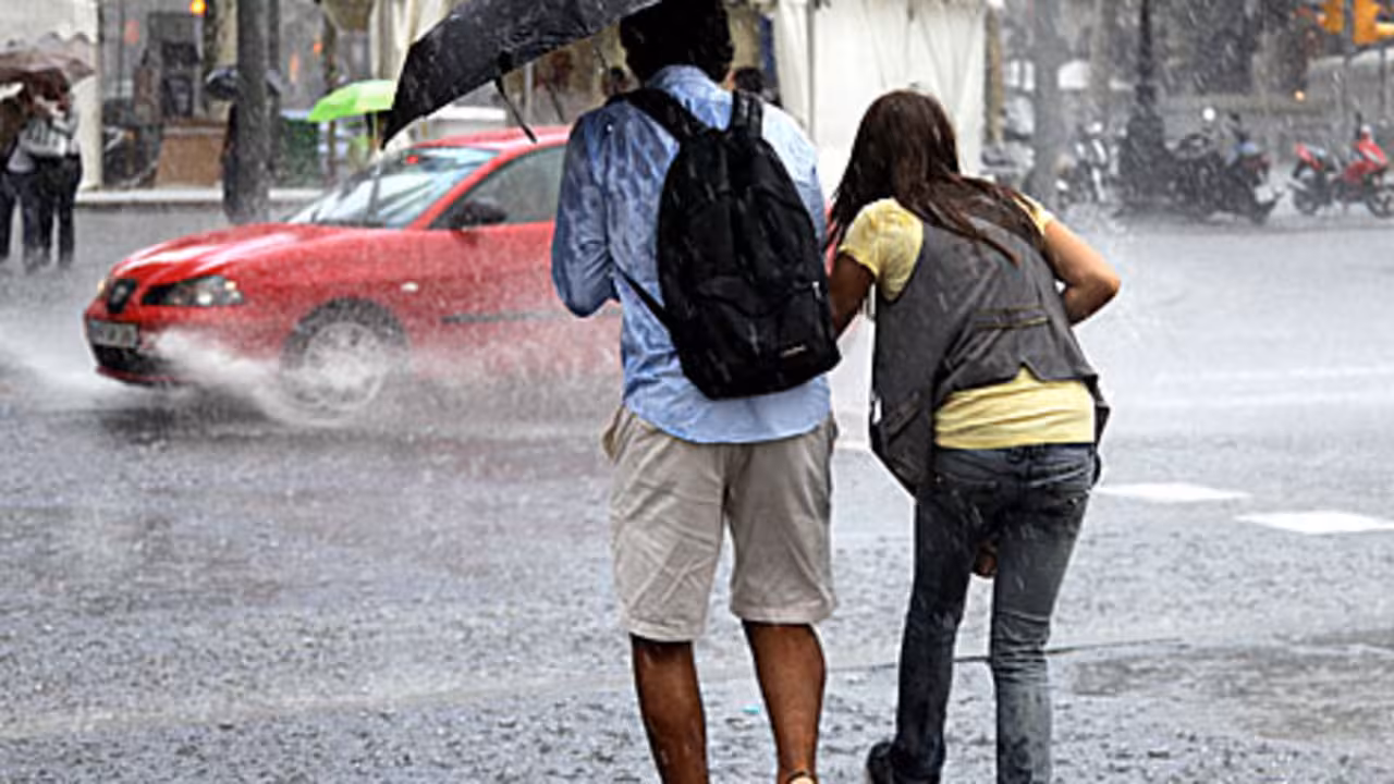 alerta amarilla en Baleares por lluvias