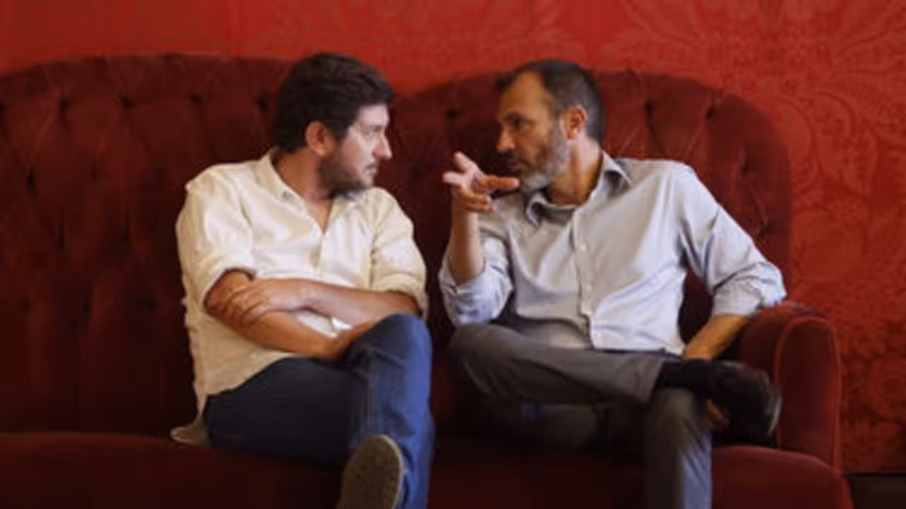 biel barceló y alberto jarabo charlando tranquilamente