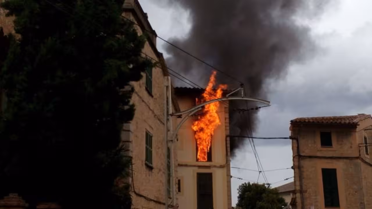incendio casa de soller