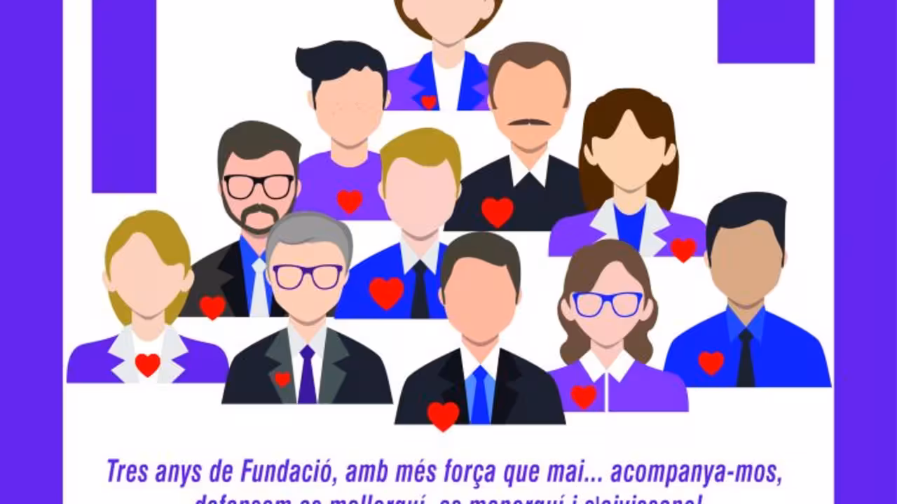 cartel sopar aniversari