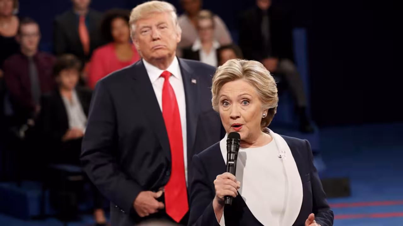 donald trump y hilary clinton||