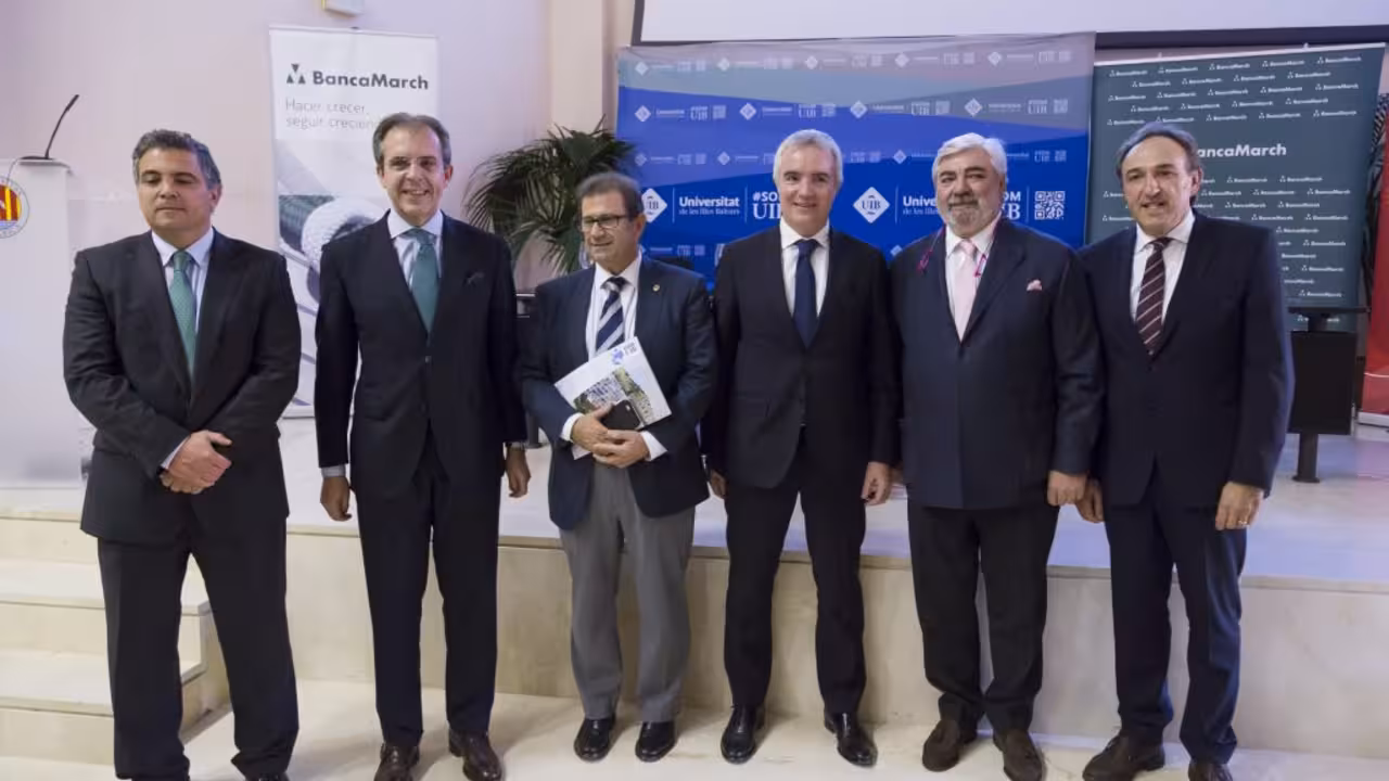 José Manuel Arcenegui, José Luis Acea, Llorenç Huguet, Ignasi Biosca, Rafael Salas y Rafel Crespí.