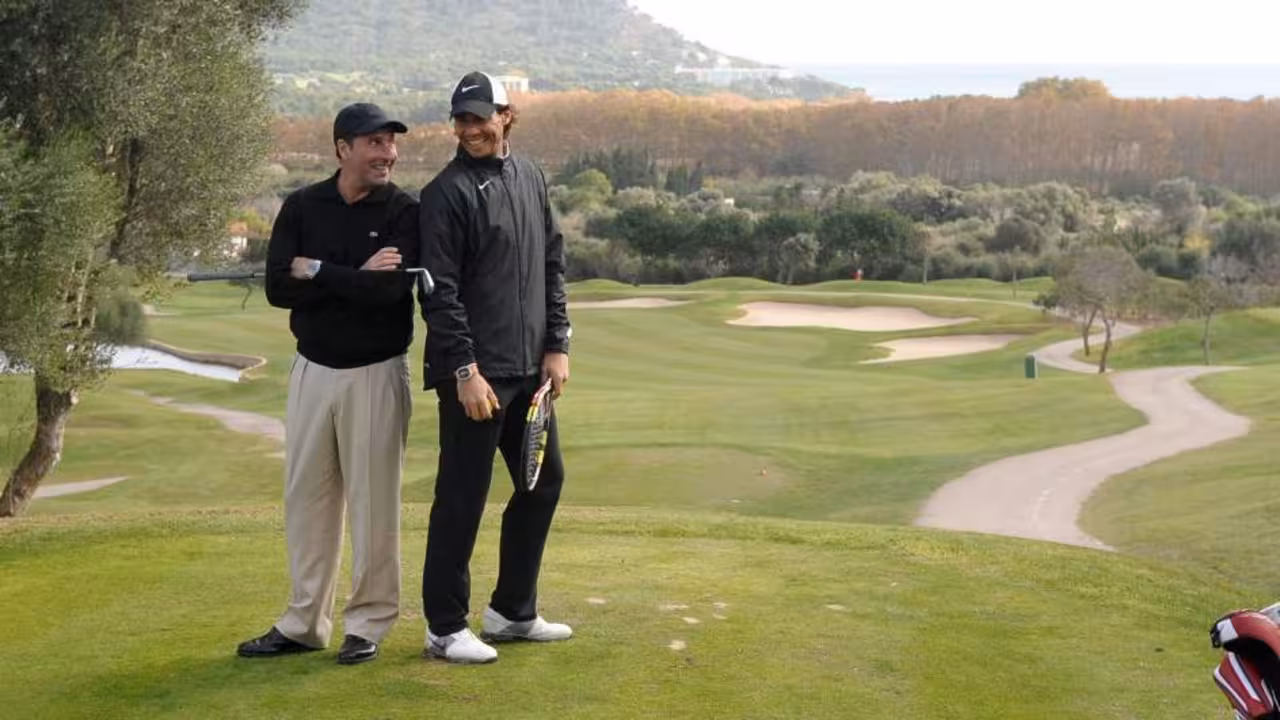 nadal|rafa nadal y jose maria olazabal