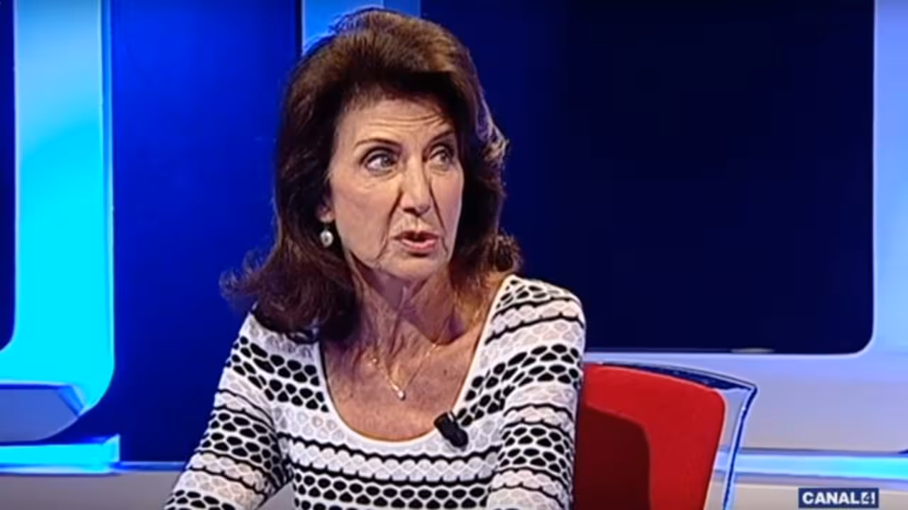 carmen planas la presidenta de la CAEB en el programa Avui Actualitat de Canal4 Televisió