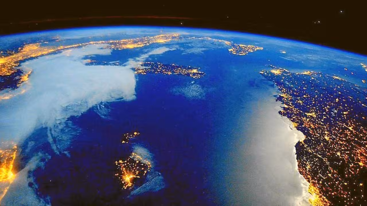Baleares desde el espacio