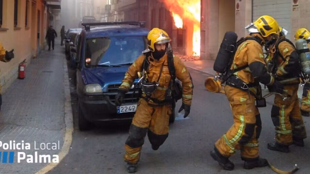 Incendio en Palma