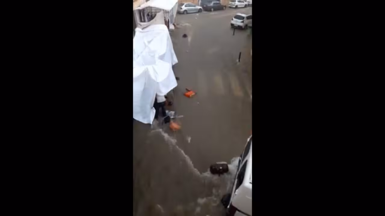 Santanyi inundada