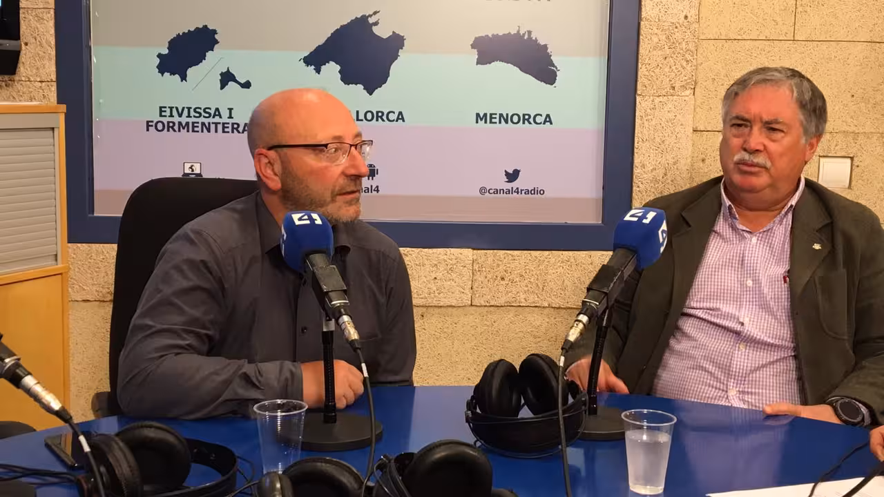 José Luis García (CCOO) y Alejandro Texías (UGT)|