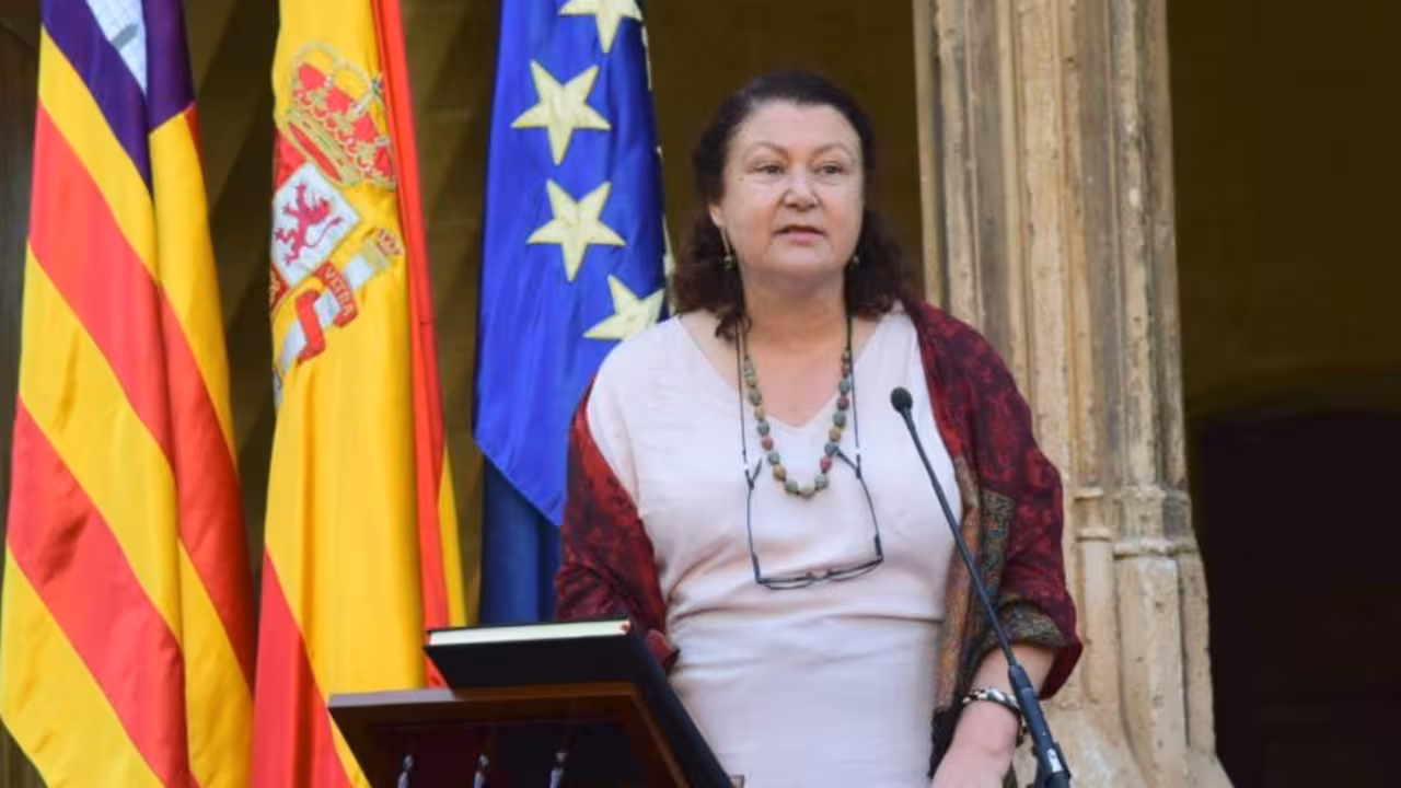 Mae de la Concha, consellera de Agricultura, Pesca y Alimentación
