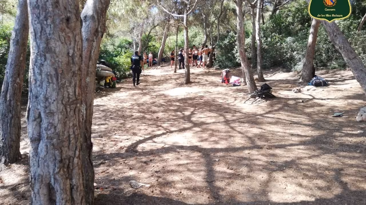 06/09/2020 Acampada al aire libre en Manacor.