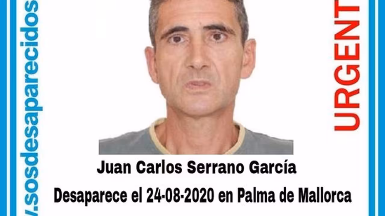 09/09/2020 Alerta de desaparición difundida por la Guardia Civil..