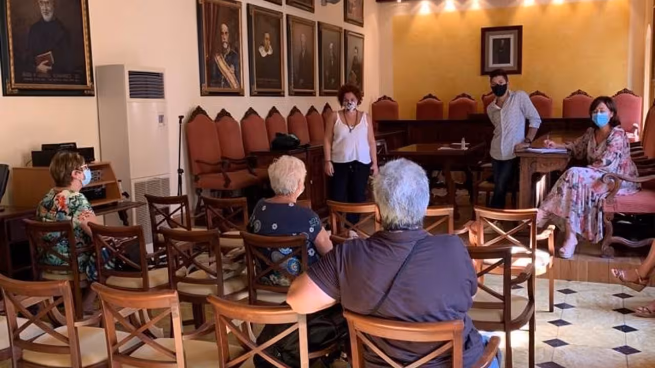 10/10/2020 Encuentro de la directora insular de Promoción Sociocultural, Carolina Abad, en Manacor..

El Consell de Mallorca, a través del departamento de Presidencia, ha apostado por reforzar la red de promoción sociocultural y gente mayor en los municipios de la Isla.

POLITICA ESPAÑA EUROPA ISLAS BALEARES AUTONOMÍAS
CONSELL DE MALLORCA