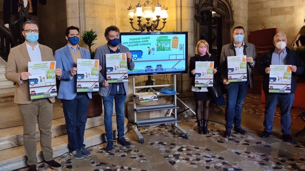24/11/2020 Presentación de la campaña para incentivar las compras en el pequeño comercio de Palma en Navidad..

El Ayuntamiento de Palma facilita este año a las patronales del comercio 11.000 tickets de autobús y aparcamientos municipales para incentivar las compras navideñas en el pequeño comercio, bajo el lema 'Esta Navidad, muévete con el pequeño comercio'.

POLITICA ESPAÑA EUROPA AUTONOMÍAS ISLAS BALEARES
AYTO. DE PALMA