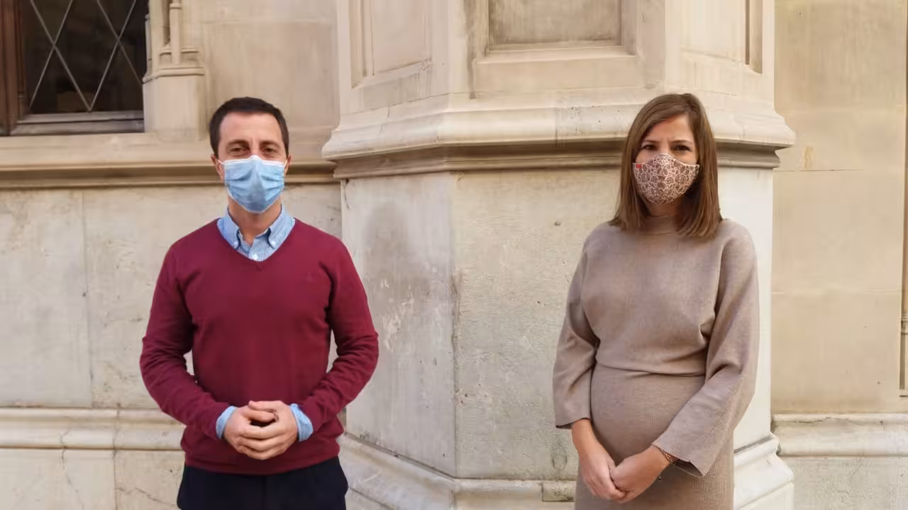 12/12/2020 El portavoz del PP en el Consell, Llorenç Galmés, y la portavoz adjunta de los 'populares' en la institución insular Antònia Roca.
POLITICA ESPAÑA EUROPA ISLAS BALEARES AUTONOMÍAS
PP