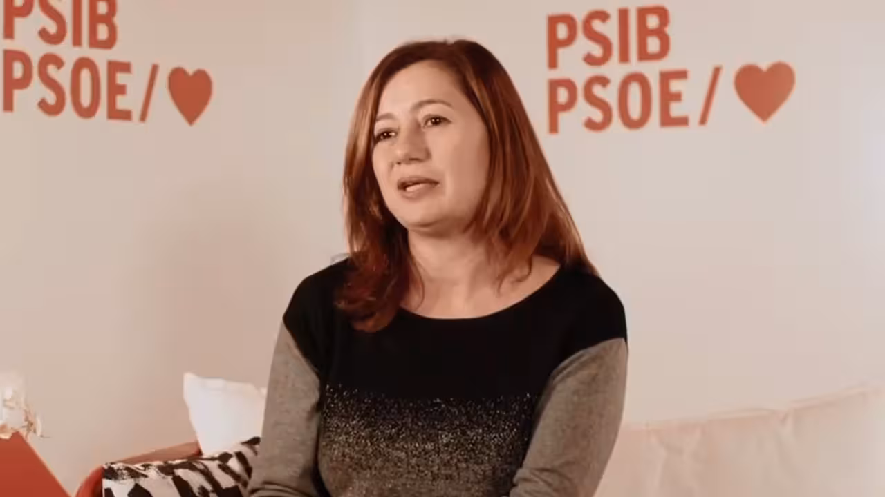 29/12/2019 La secretaria general del PSIB-PSOE y presidenta del Govern, Francina Armengol, en un momento del vídeo grabado para la militancia.
POLITICA ESPAÑA EUROPA ISLAS BALEARES AUTONOMÍAS
PSIB-PSOE