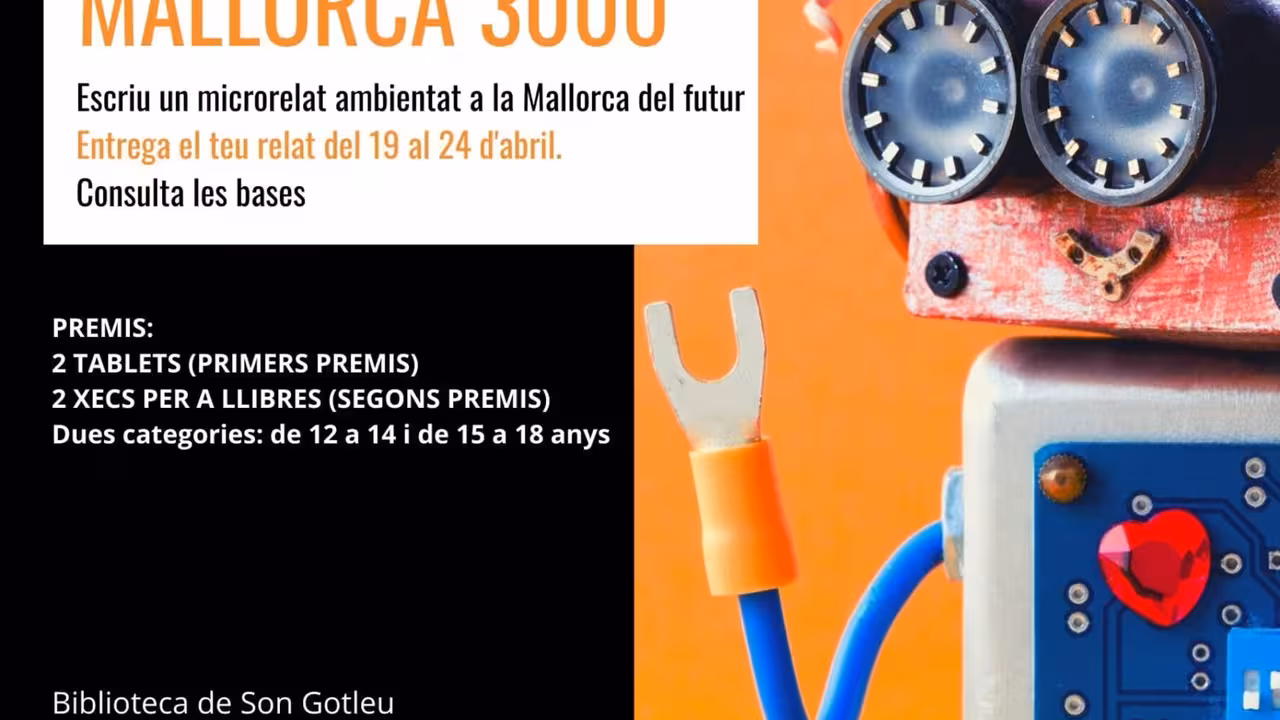 10/04/2021 Cartel de la séptima edición del Concurso juvenil de Microrrelatos.
POLITICA ESPAÑA EUROPA ISLAS BALEARES AUTONOMÍAS
AYUNTAMIENTO DE PALMA