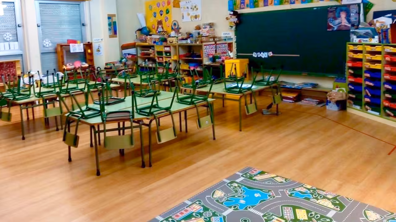 27/06/2020 Aula de primaria en un colegio público asturiano.

CULTURA 

GOBIERNO DE ASTURIAS