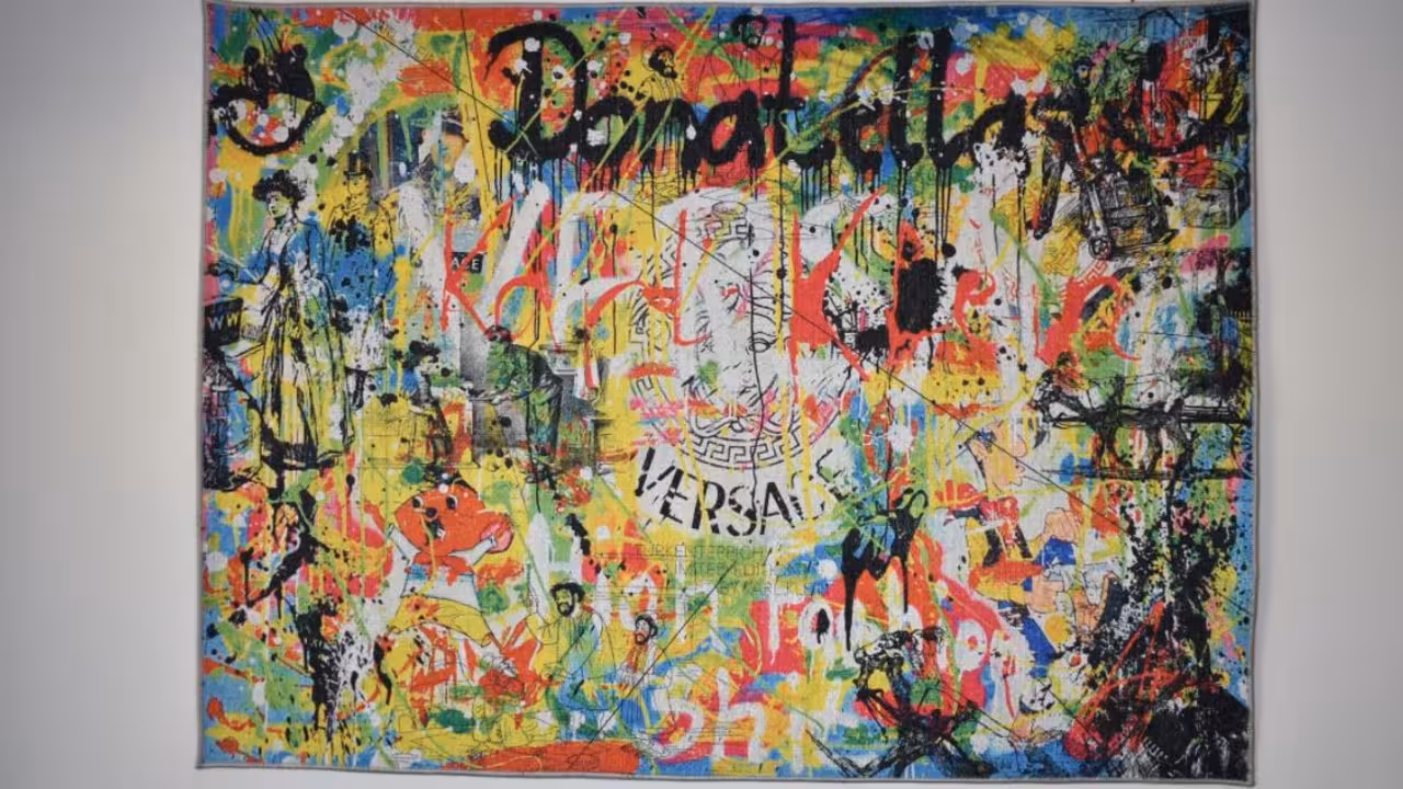 Una obra de Karl Klein, uno de los artistas presentes en ABSOLUT Art Gallery