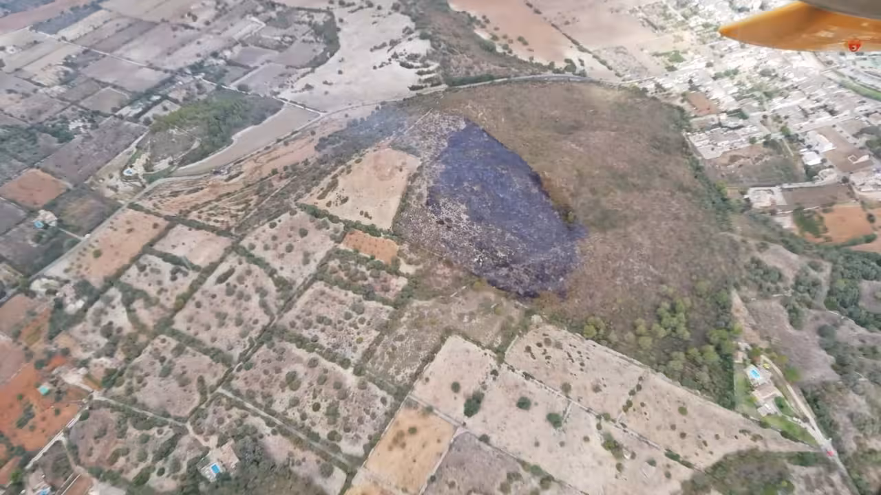 01-09-2021 Incendio en el Puig de Son Manxo (Mallorca)..