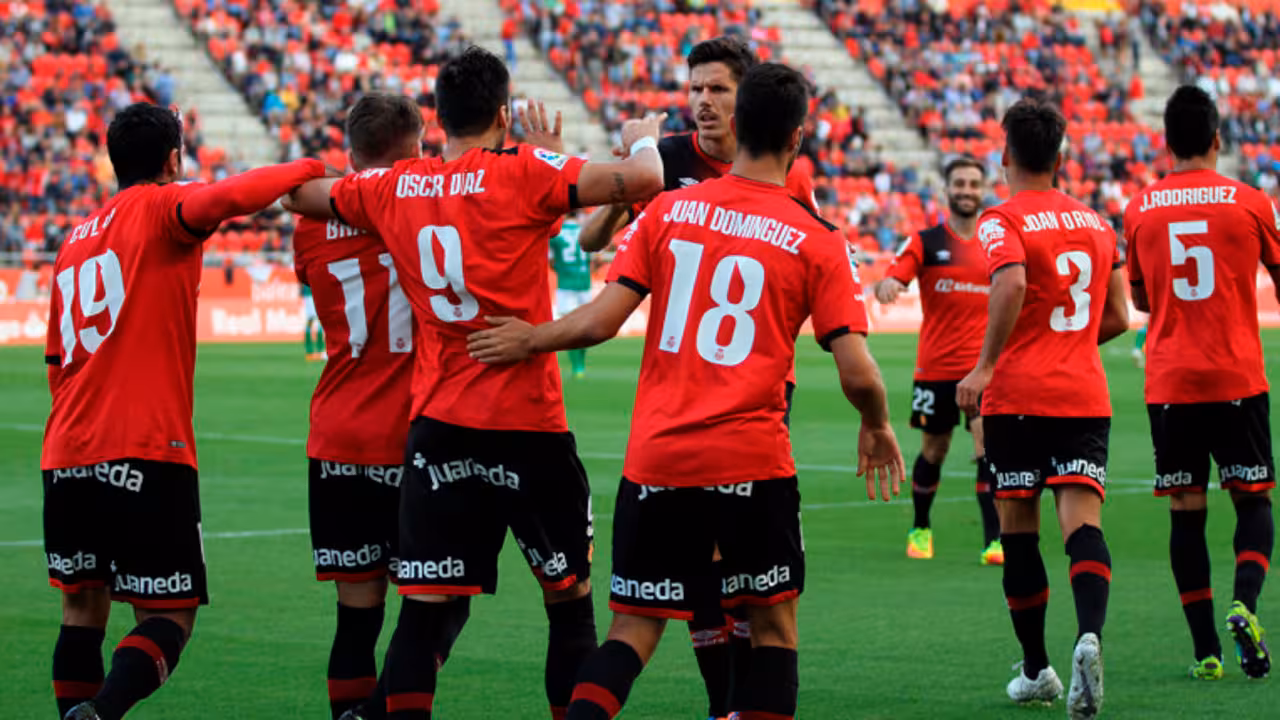 Real Mallorca celebra un gol